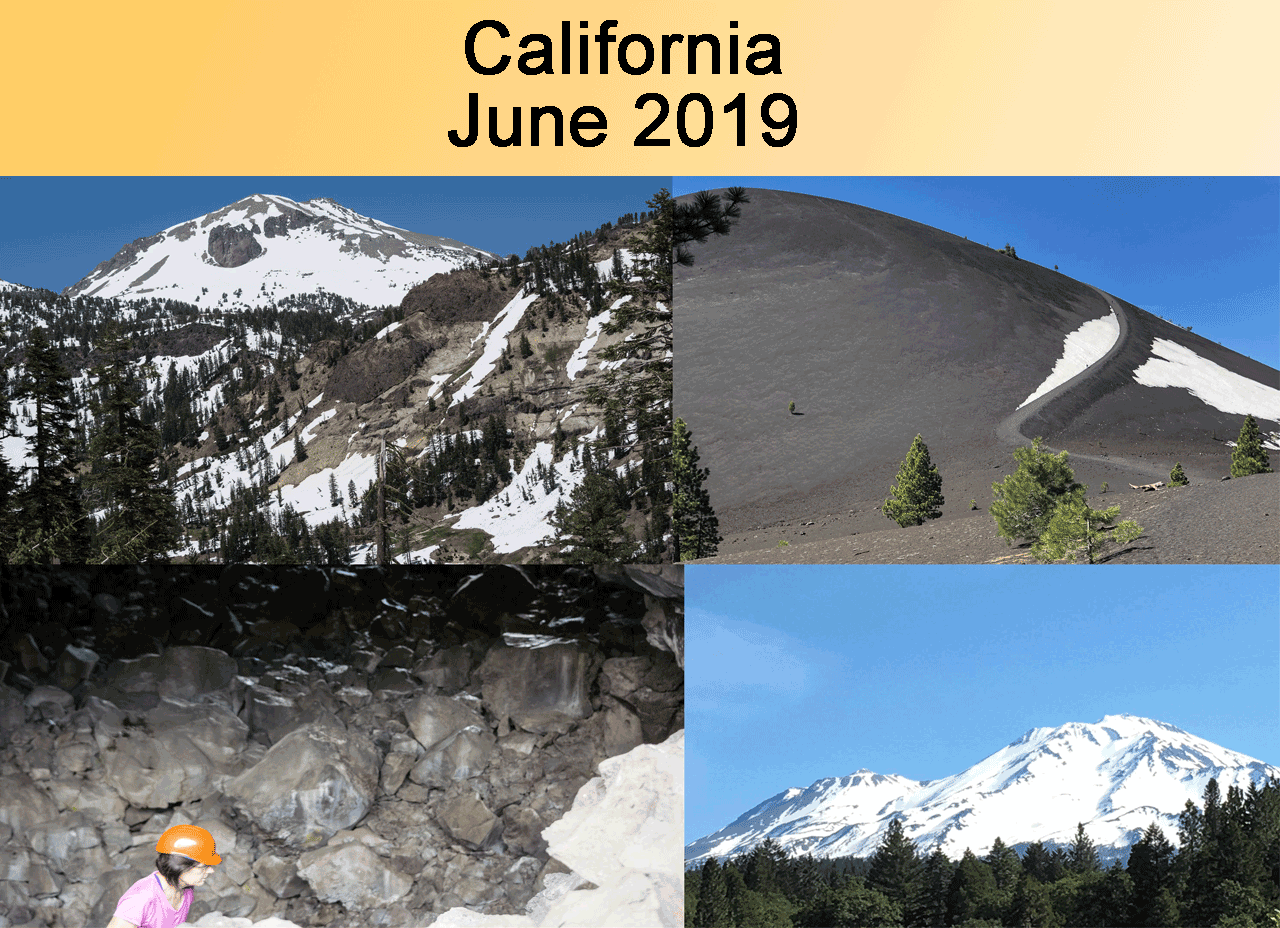 Lassen, Lava Beds, Shasta, San Fran